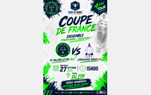 🏆 COUPE DE FRANCE : UN MATCH HISTORIQUE POUR LE FC VALLONS LE PIN