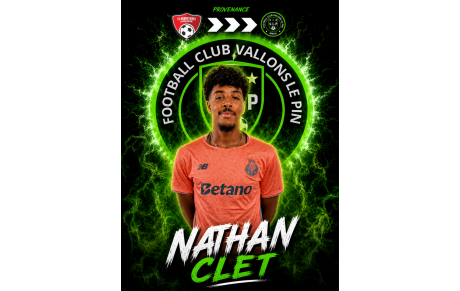 Mercato : Nathan Clet est Vallonnais !