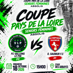Coupe Pays de la Loire Féminine-1 Tour
